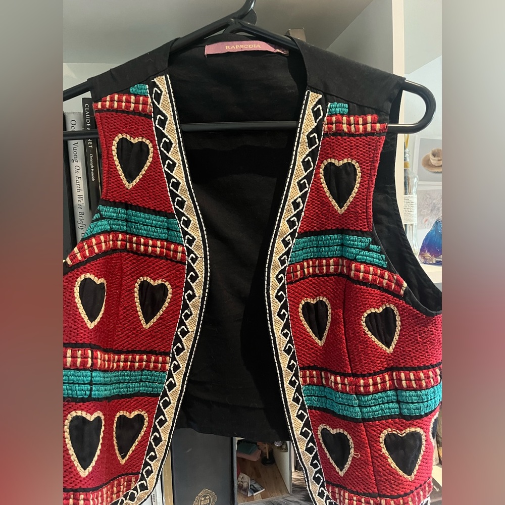 Embroidered vest from Argentinian brand Rapsodia!